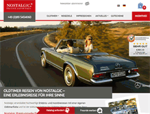 Tablet Screenshot of nostalgic.de